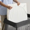 Lit parapluie light babybjorn noir avec drap housse blanc pur organic