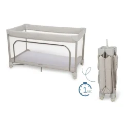 Lit parapluie merlin - beige élégance