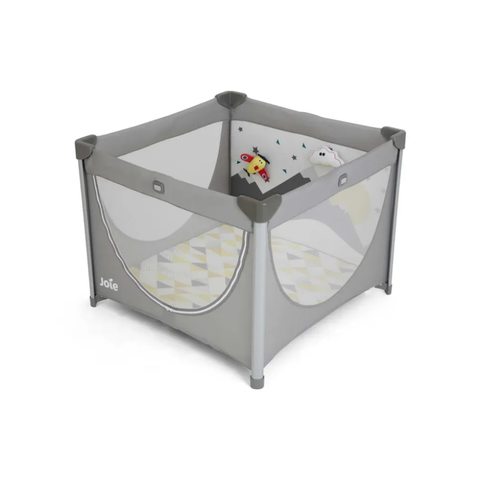 Lit parapluie parc de voyage cheer little explorer gris