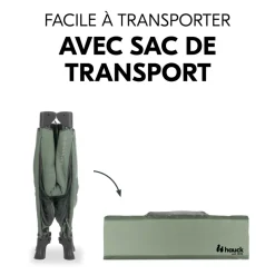 Lit parapluie parc pliant sleep n play sq set dark-green