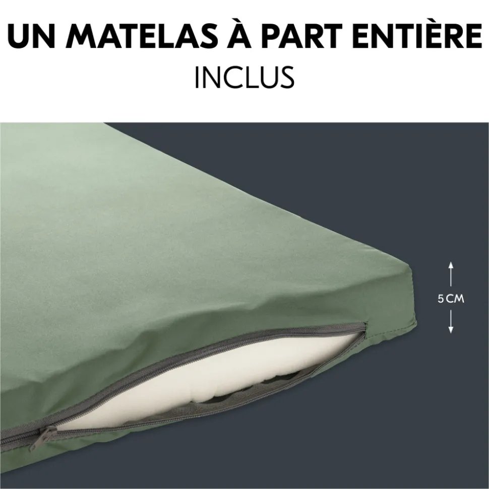 Lit parapluie parc pliant sleep n play sq set dark-green