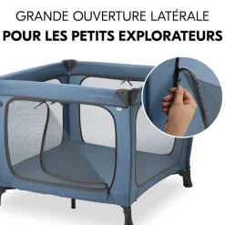 Lit parapluie parc pliant sleep n play sq set dark-blue