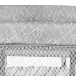Lit parapluie torino 2 hauteurs + accessoires jaune