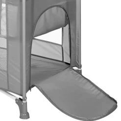 Lit parapluie torino 2 hauteurs + accessoires jaune
