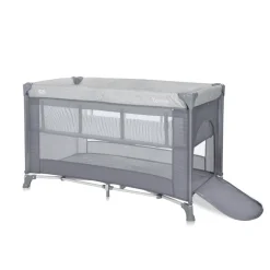 Lit parapluie torino 2 niveaux gris