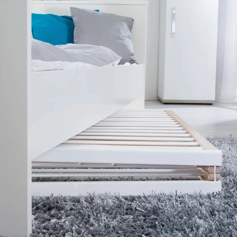 Lit pliant enfant fold up 60x120 cm bois bicolore