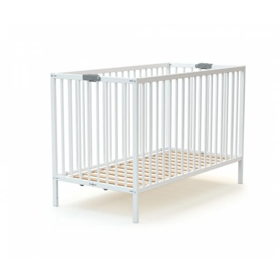 Lit pliant 60x120 cm webaby blanc