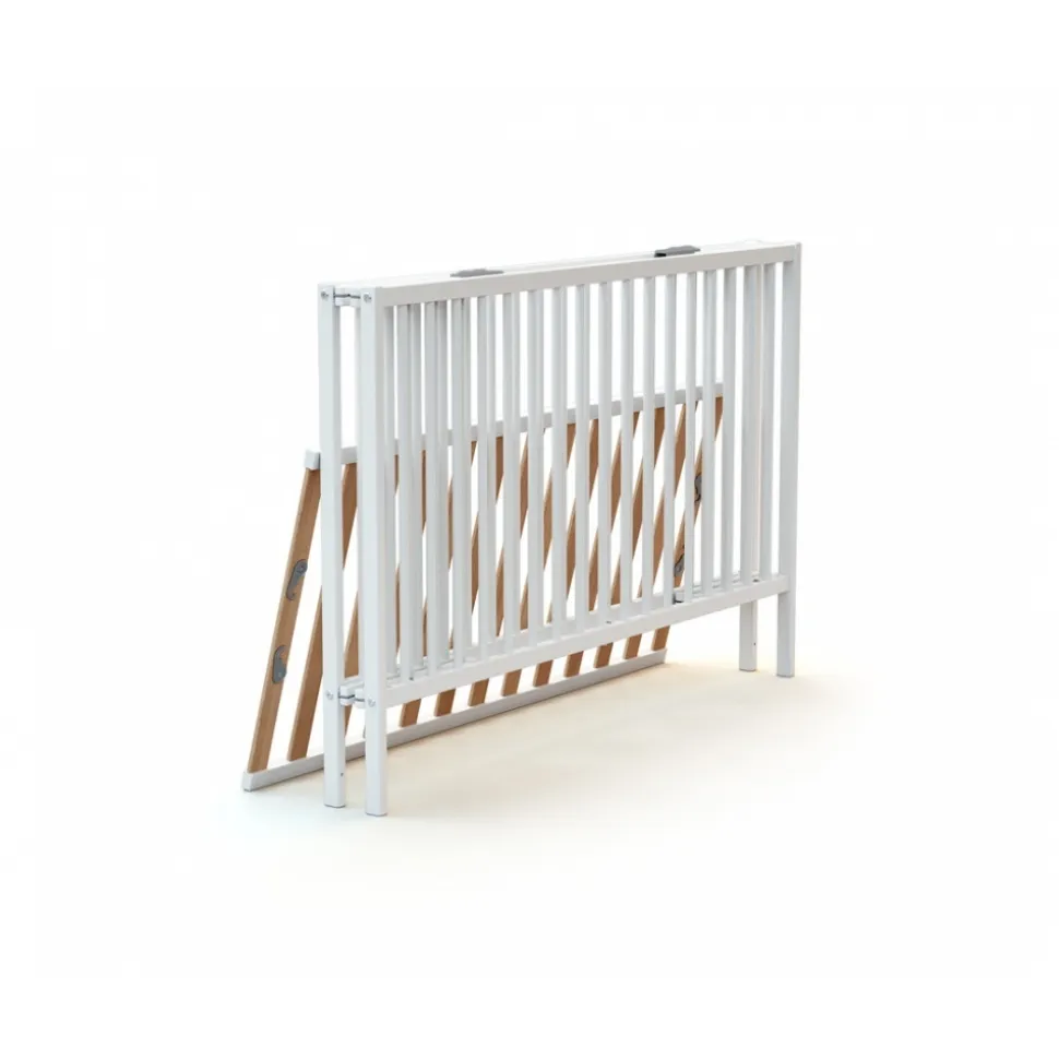 Lit pliant 60x120 cm webaby blanc