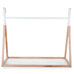 Lit tipi 70x140cm naturel/blanc