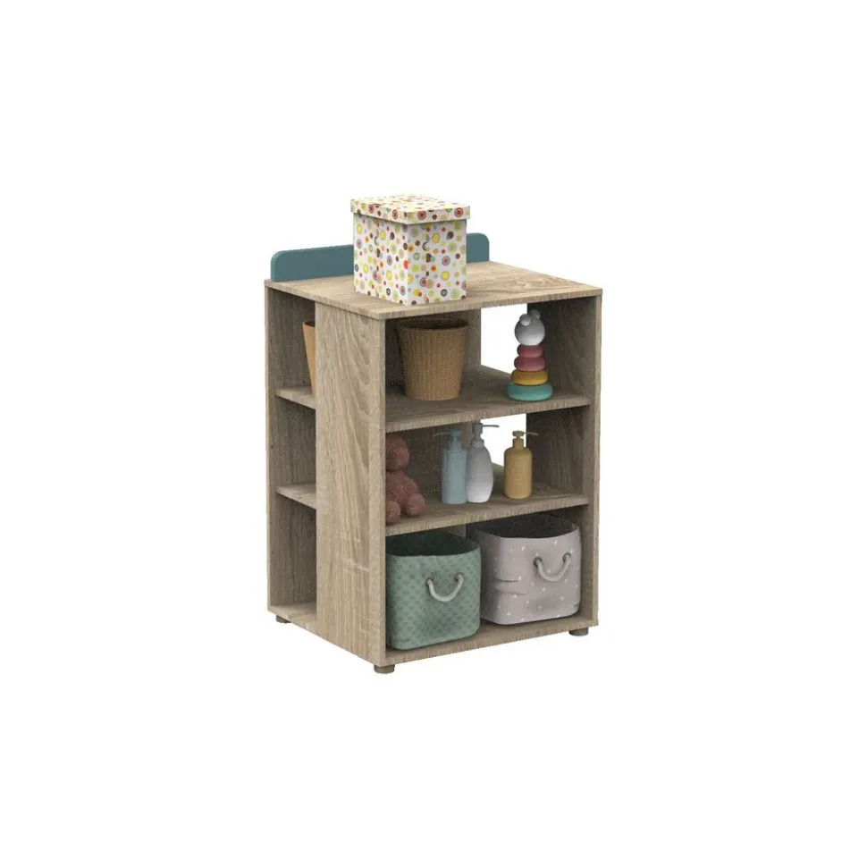 Lit évolutif bébé combiné 60x120 cm en 90x190 cm + tiroir de lit nova argile douce