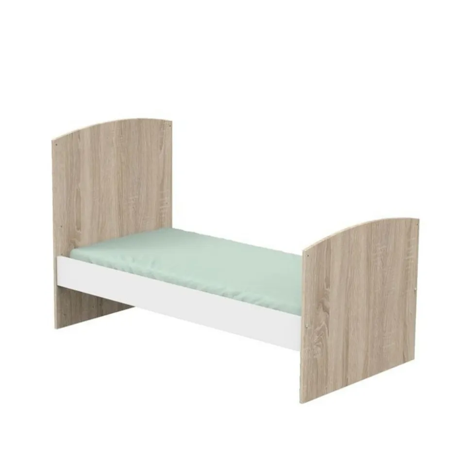 Lit évolutif bébé 70x140 cm access bois blanc