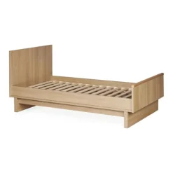 Lit évolutif bébé 70 x 140 cm kyo - honey ash
