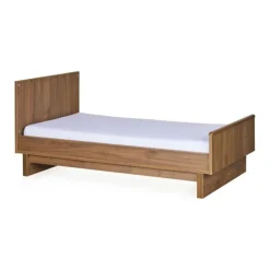 Lit évolutif bébé 70 x 140 cm kyo - walnut