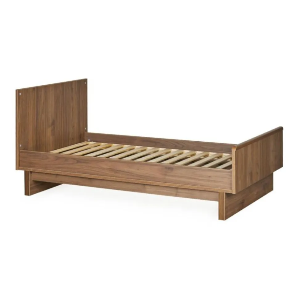 Lit évolutif bébé 70 x 140 cm kyo - walnut