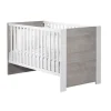 Lit évolutif bébé 70x140 cm loft bois