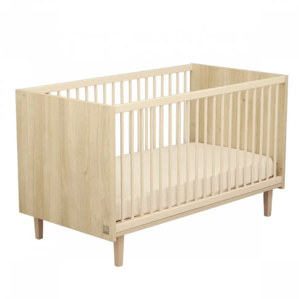 Lit évolutif bébé 70x140cm paloma bois