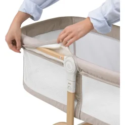 Lit voyage bébé 3en1 malin evo - beige natural