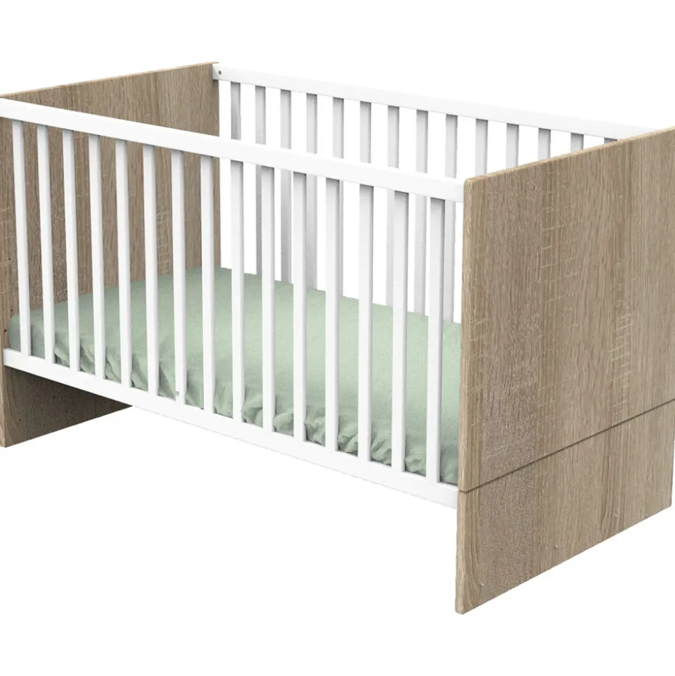 Lit 70x140cm nova blanc lin