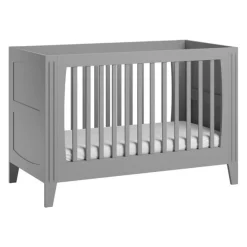 Lit 70x140 gris clair milenne