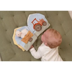 Livre bébé en tissu little farm