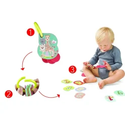 Livre bébé imagier numero'golo sophie la girafe