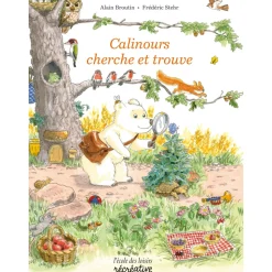 Livre calinours - cherche et trouve
