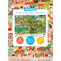 Livre cherche et trouve - animaux