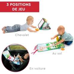 Livre chevalet à déplier sophie la girafe
