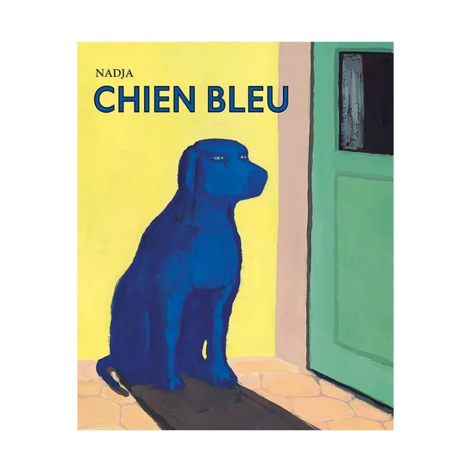 Livre chien bleu de nadja
