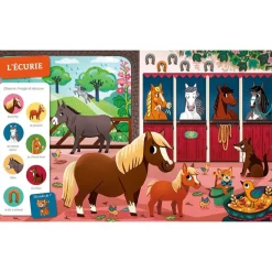 Livre collection cherche et trouve - a la ferme
