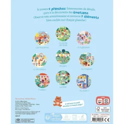 Livre collection cherche et trouve - les émotions