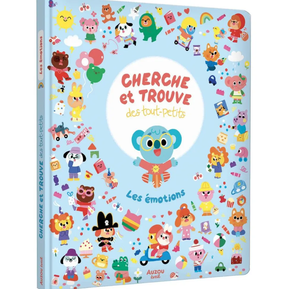Livre collection cherche et trouve - les émotions