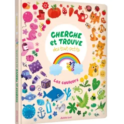 Livre collection cherche et trouve - les couleurs