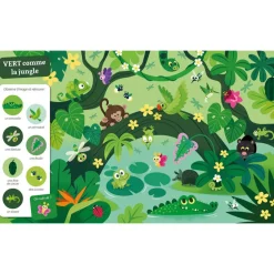 Livre collection cherche et trouve - les couleurs