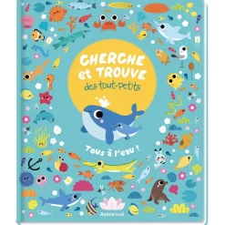 Livre collection cherche et trouve - tous à l'eau