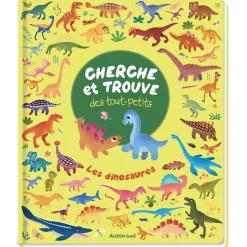 Livre collection cherche et trouve - les dinosaures