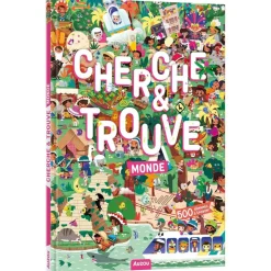 Livre collection cherche et trouve - monde
