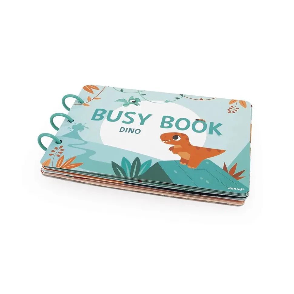 Livre d'activités pour enfant busy book dinosaures