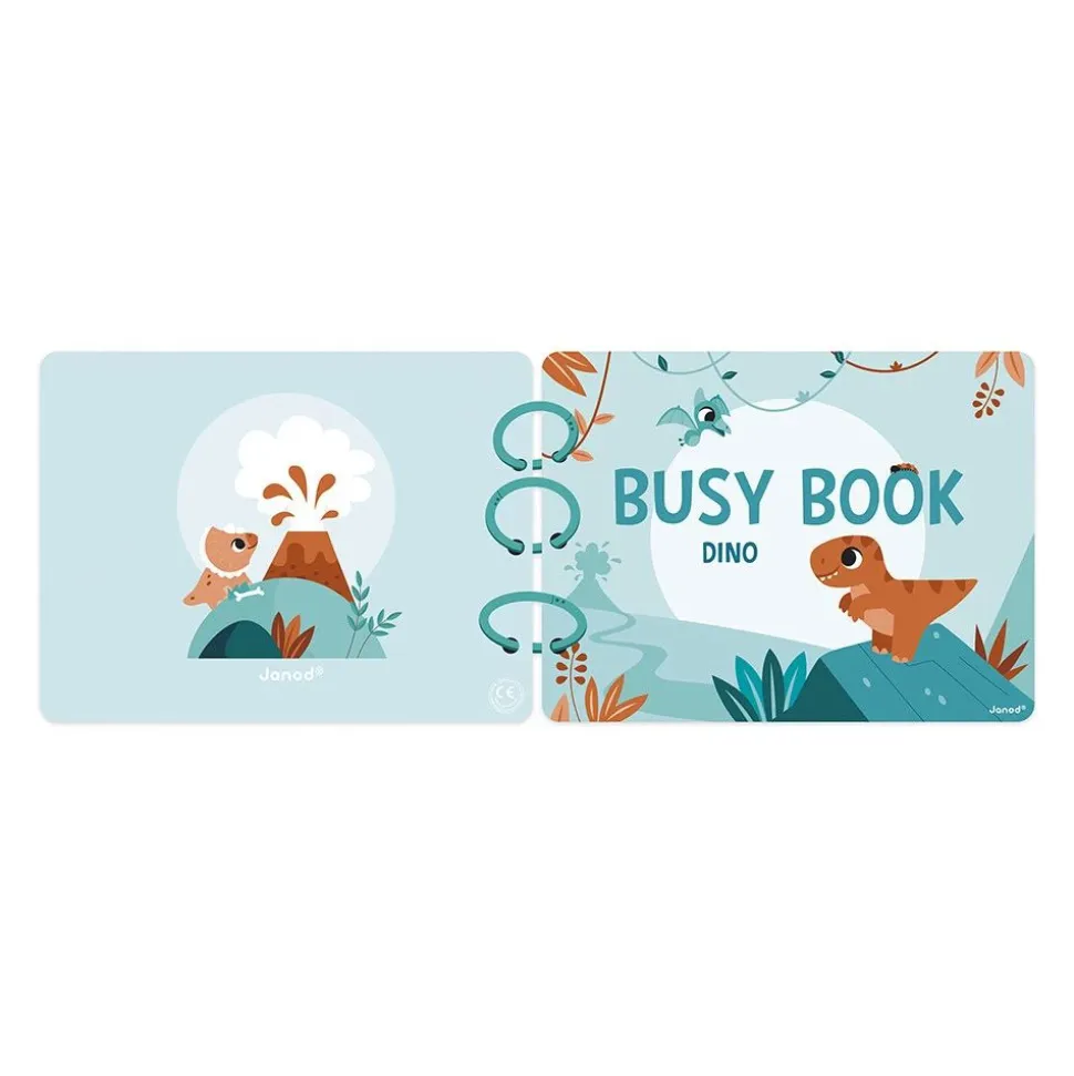 Livre d'activités pour enfant busy book dinosaures