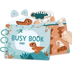 Livre d'activités pour enfant busy book dinosaures