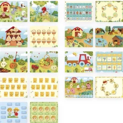 Livre d'activités pour enfant busy book ferme