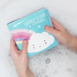 Livre de bain bébé nuage et amis