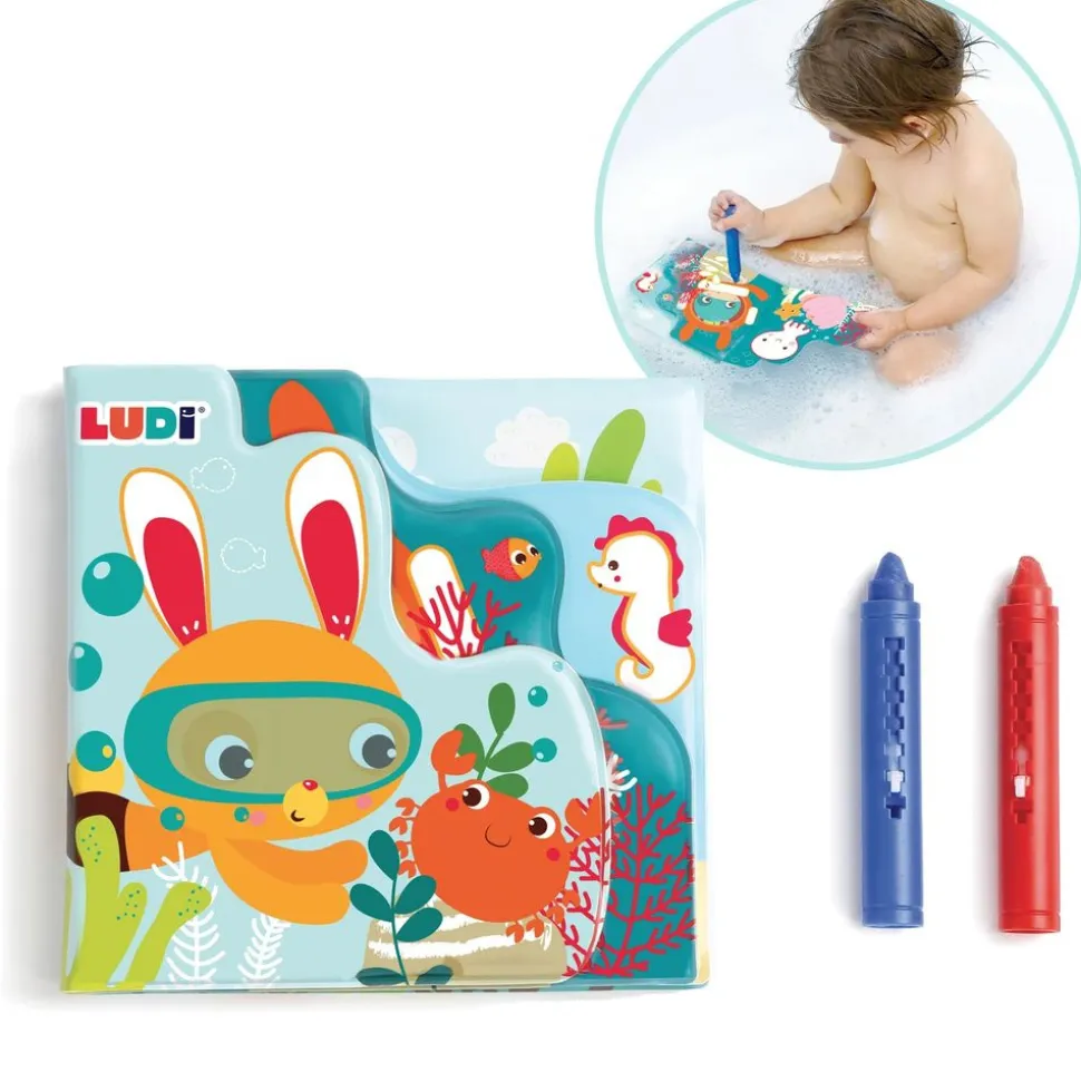 Livre de bain à colorier