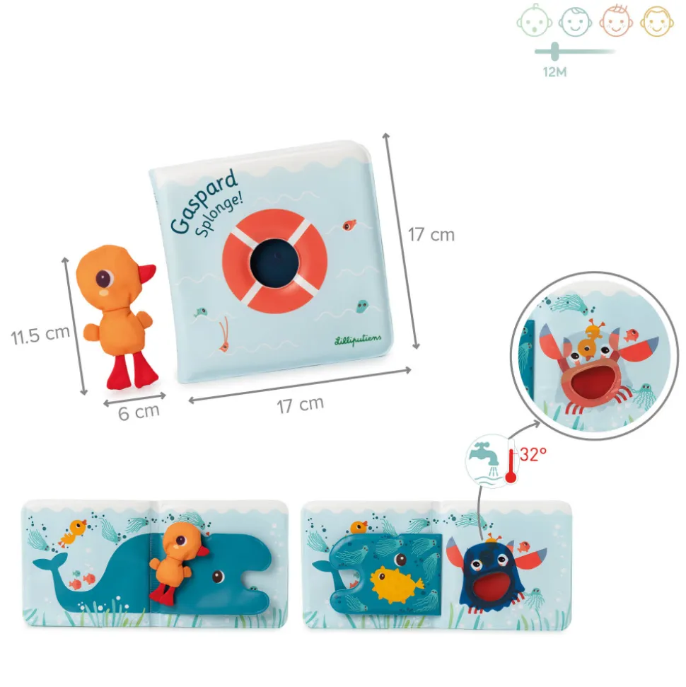 Livre de bain gaspard splonge