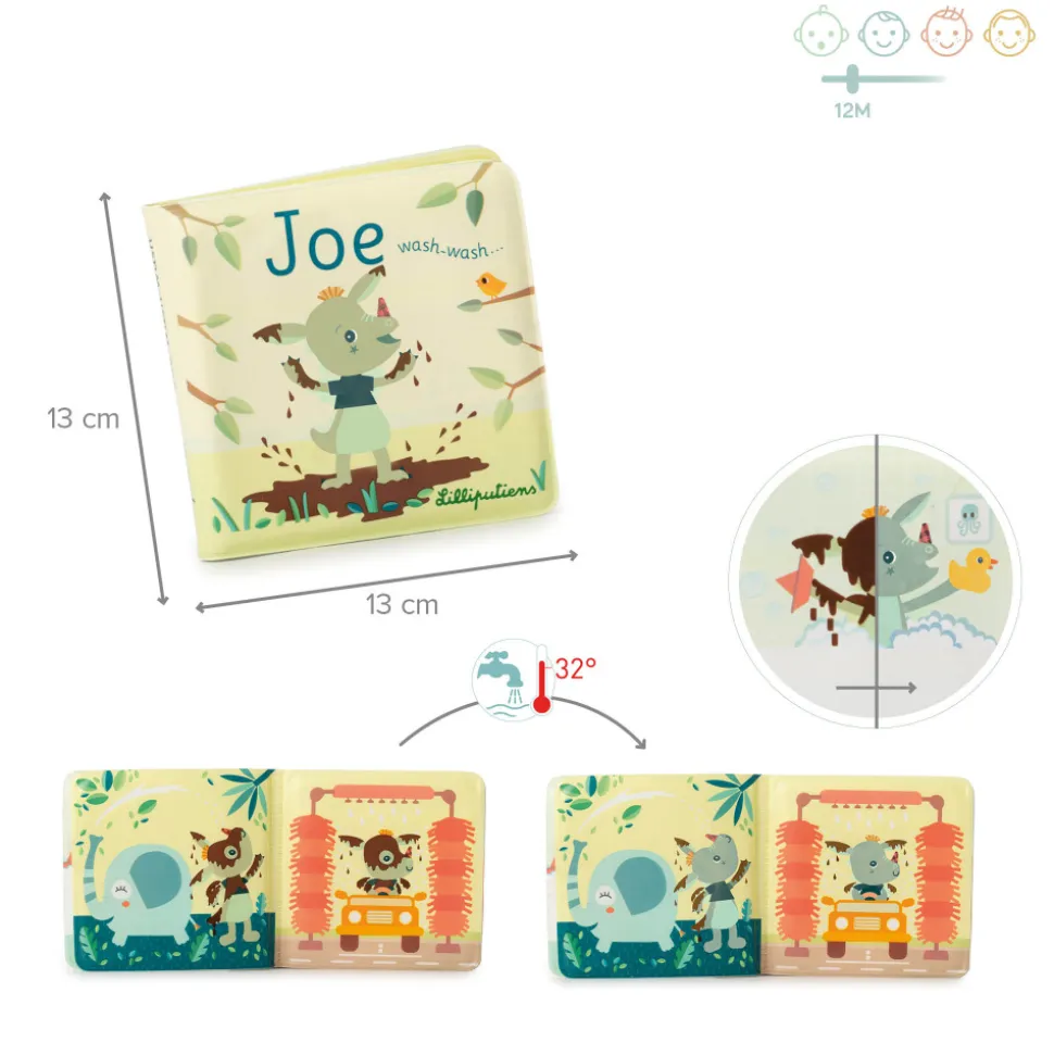 Livre de bain joe wash wash