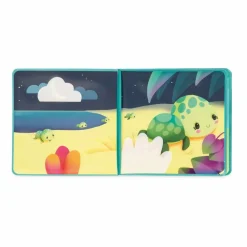 Livre de bain magique la vie des tortues