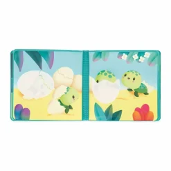 Livre de bain magique la vie des tortues