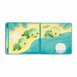 Livre de bain magique la vie des tortues