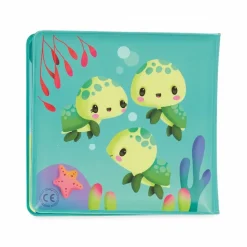 Livre de bain magique la vie des tortues