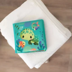 Livre de bain magique la vie des tortues